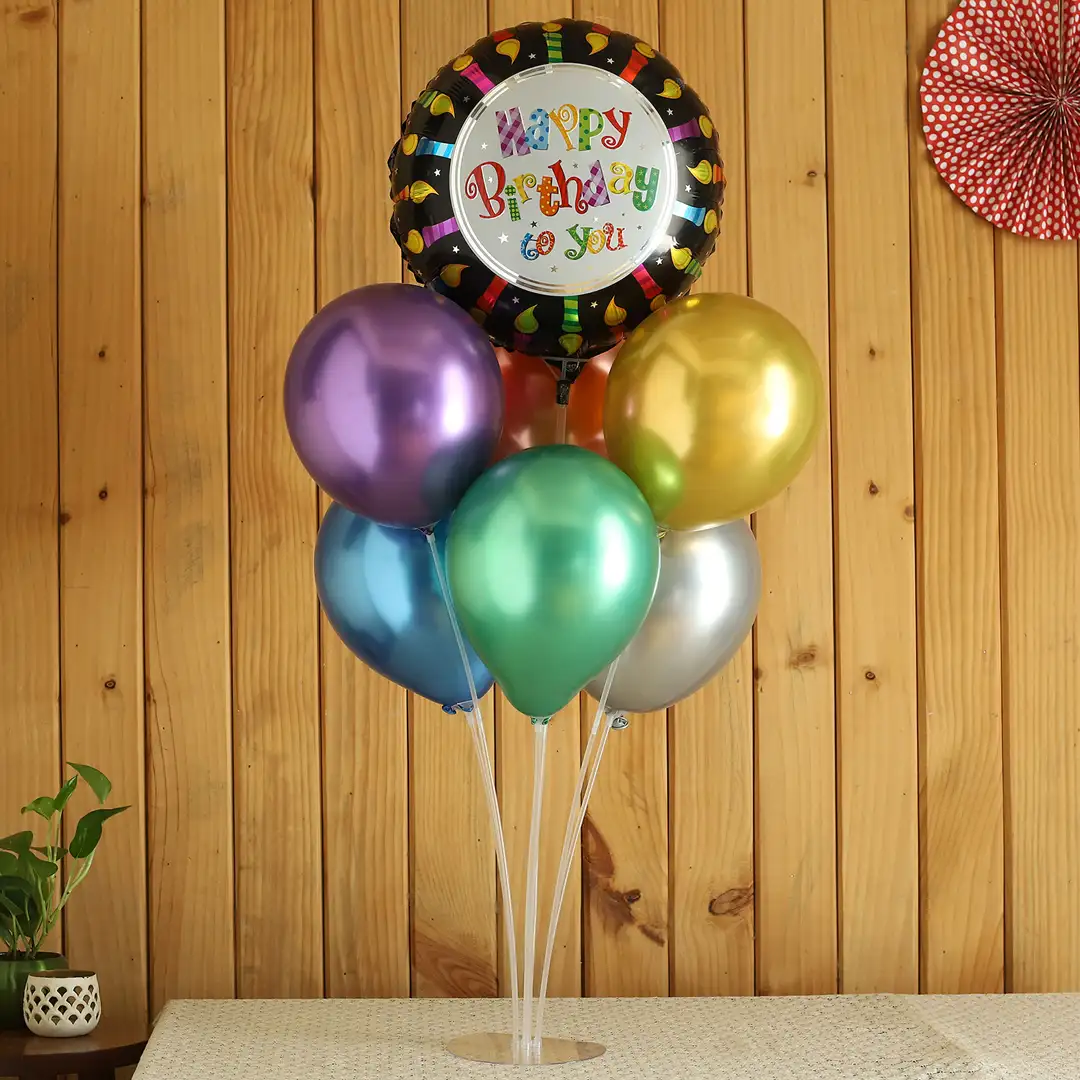 Happy Birthday Balloon Bouquet Balloon Decoration in Delhi NCR